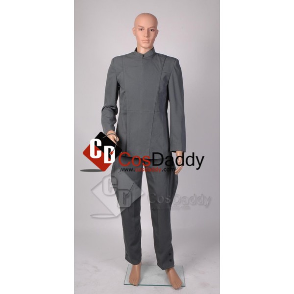 Star Wars Imperial Officer Uniform Grey Cosplay Costume 