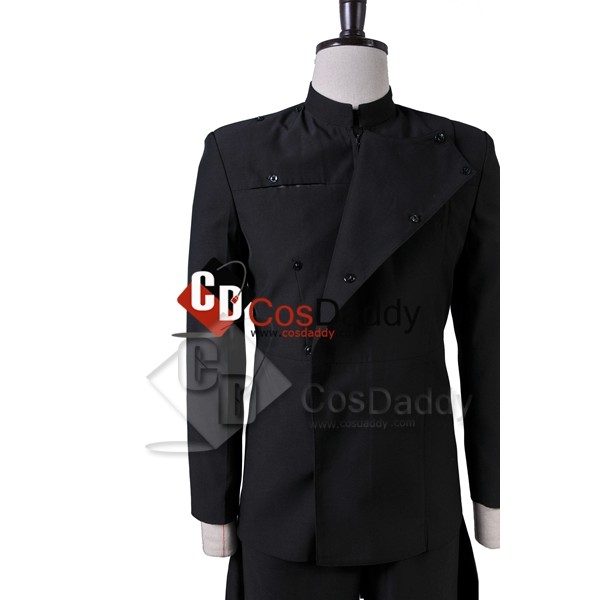 Star Wars Imperial Officer Uniform Cosplay Costume Black Version