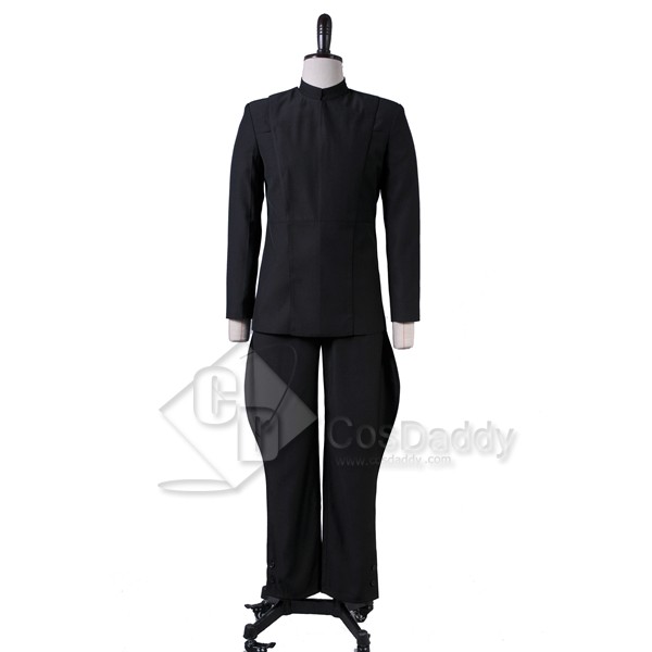 Star Wars Imperial Officer Uniform Cosplay Costume Black Version