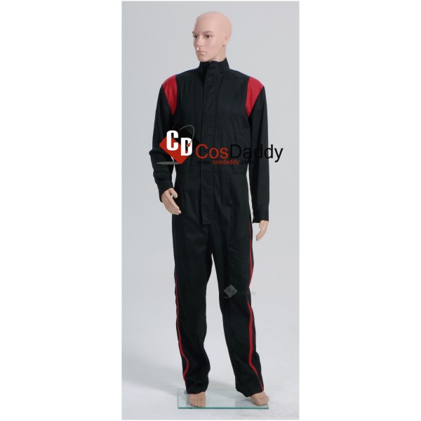 Star Wars Imperial Tie Fighter Pilot Black Flightsuit Jumpsuit B Cosplay Costume