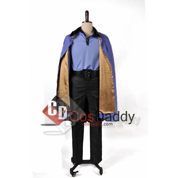 Star Wars Lando Calrissian Uniform Cosplay Costume