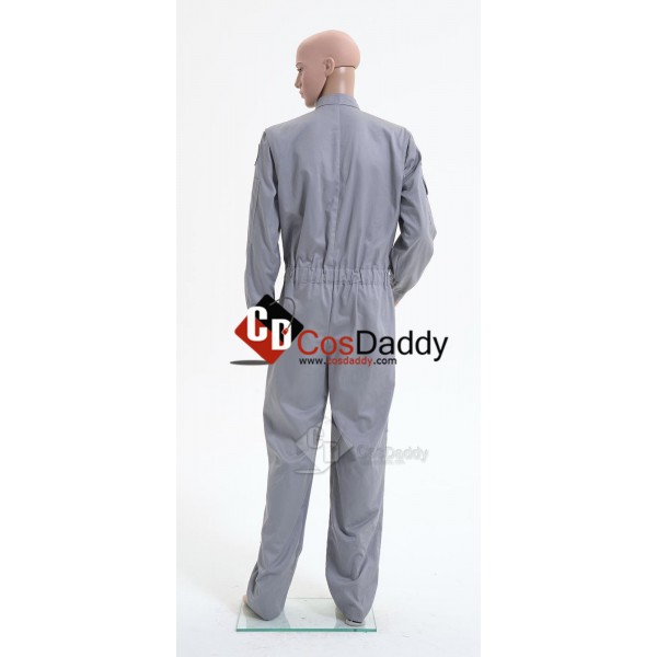 Star Wars Imperial Technician AT ST Flightsuit Jumpsuit Cosplay Costume