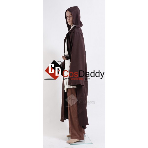 Star Wars Obi-Wan Kenobi Jedi Cosplay Costume 