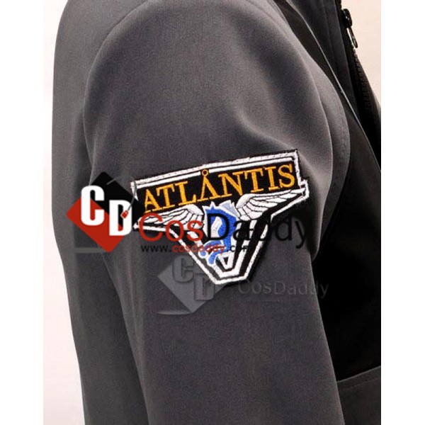 Stargate Atlantis John Sheppard Jacket Pants Uniform Cosplay Costume 