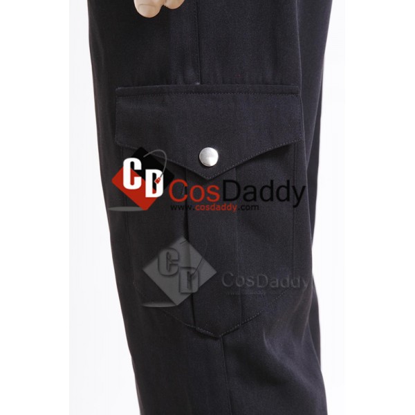 Stargate Universe SGU Black Uniform Jacket Pants Cosplay Costume 