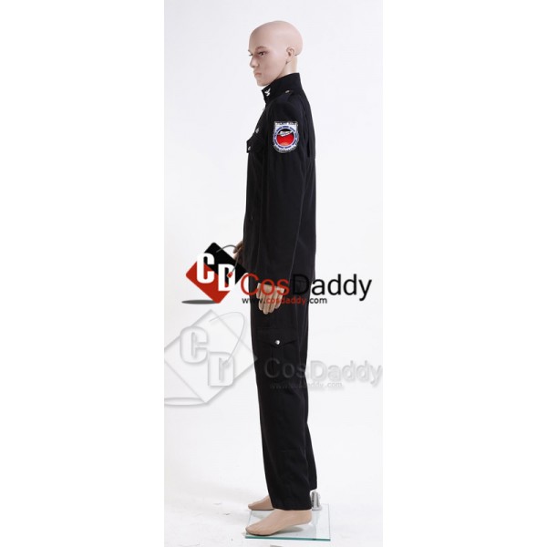 Stargate Universe SGU Black Uniform Jacket Pants Cosplay Costume 