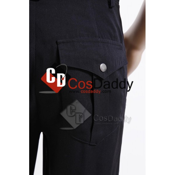 Stargate Universe SGU Black Uniform Jacket Pants Cosplay Costume 