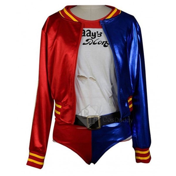  Suicide Squad  Harley Quinn Cosplay Costume