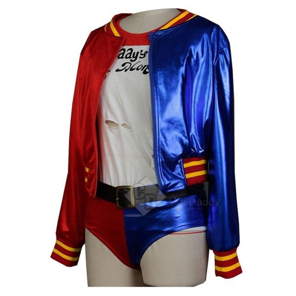  Suicide Squad  Harley Quinn Cosplay Costume