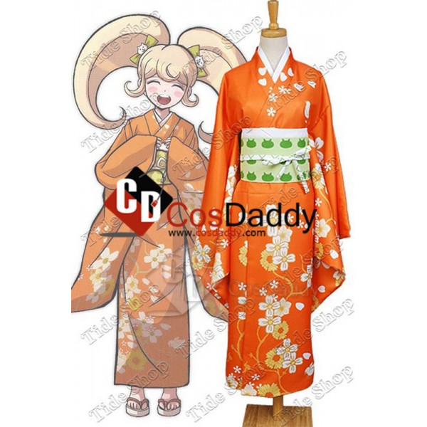 Super Danganronpa 2 Hiyoko Saionji Kimono Cosplay Costume