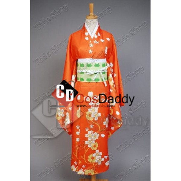 Super Danganronpa 2 Hiyoko Saionji Kimono Cosplay Costume