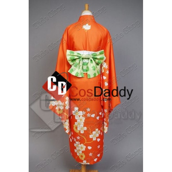 Super Danganronpa 2 Hiyoko Saionji Kimono Cosplay Costume