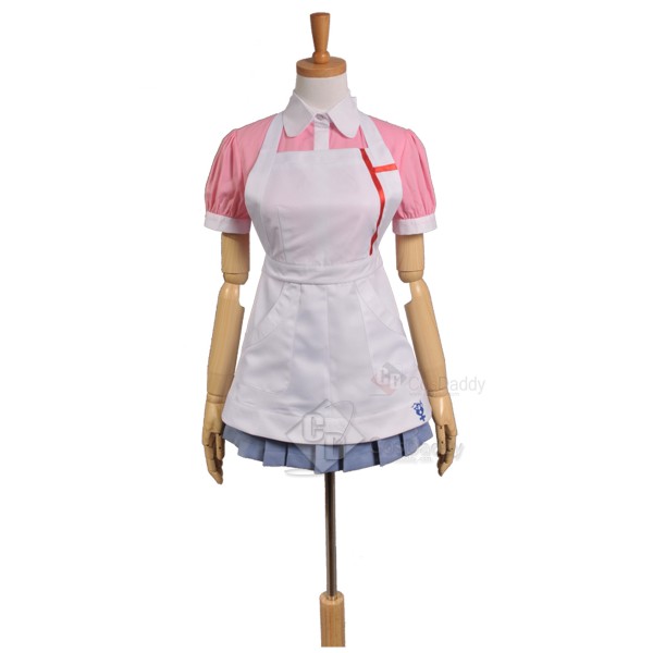 Super Danganronpa 2 Mikan Tsumiki Dress Cosplay Co...