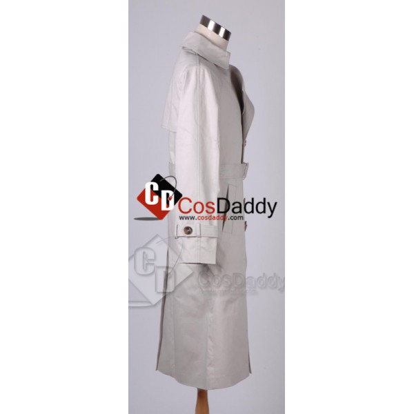 Supernatural Castiel Twill Trench Coat Cosplay Costume