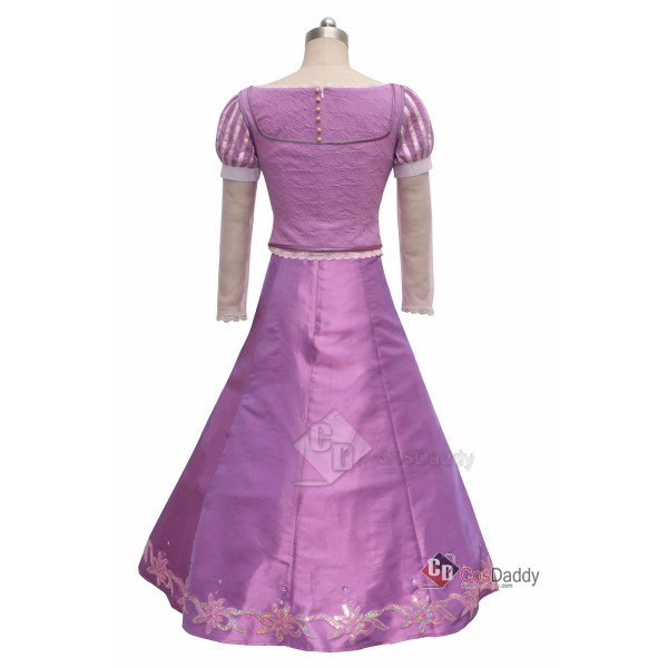 Tangled Princess Rapunzel Dress Cosplay Costume