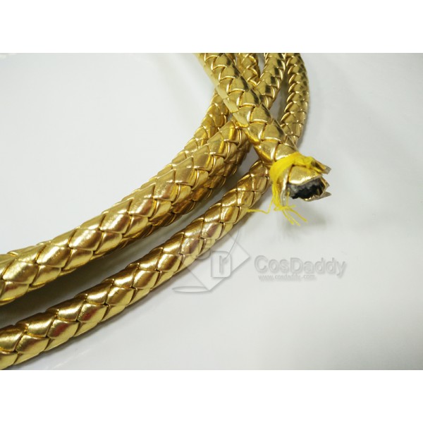 CosDaddy Wonder Woman lasso of truth golden whips Adult