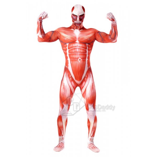 Attack on Titan Titan Jumpsuit Cosplay Costume