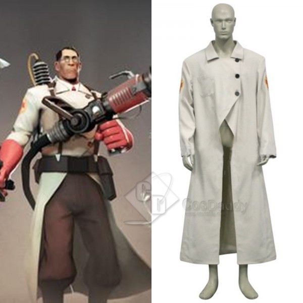 Team Fortress 2 Medic Cosplay Costume