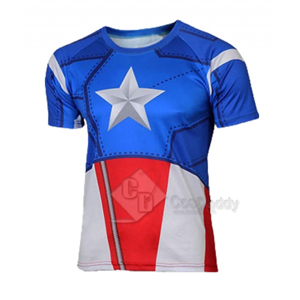The Avenger 2 Ultron Captain America T Shirt