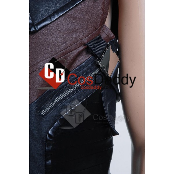 The Avengers Clint Barton Hawkeye Vest Pants Set Cosplay Costume  
