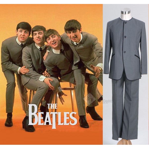 The Beatles in Early the 1970s Youth Suit Uniform Cosplay Costume