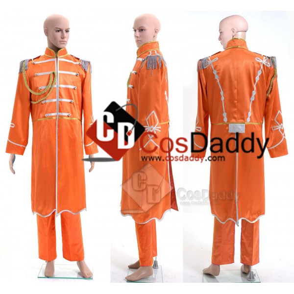 The Beatles Sgt.Pepper's Lonely Hearts Club Band Four Sets Cosplay Costume 