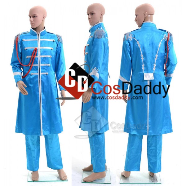 The Beatles Sgt.Pepper's Lonely Hearts Club Band Four Sets Cosplay Costume 