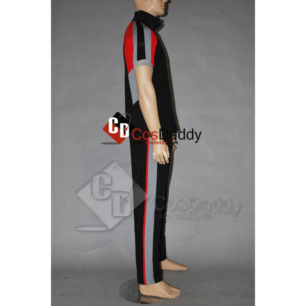 The Hunger Games Replica District 12 Training Suit Cosplay Costume