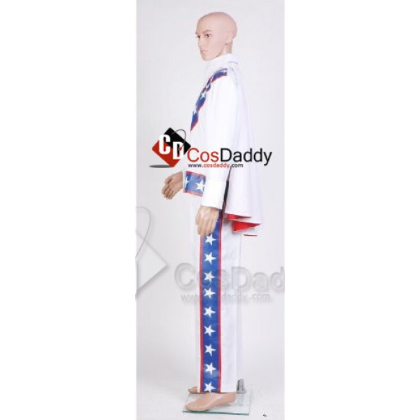 The Last American Hero Elroy Motocycle Rider Cosplay  Costume