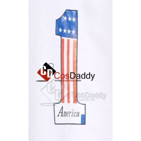 The Last American Hero Elroy Motocycle Rider Cosplay  Costume