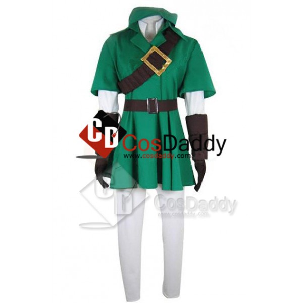 The Legend of Zelda Link Cosplay Costume 