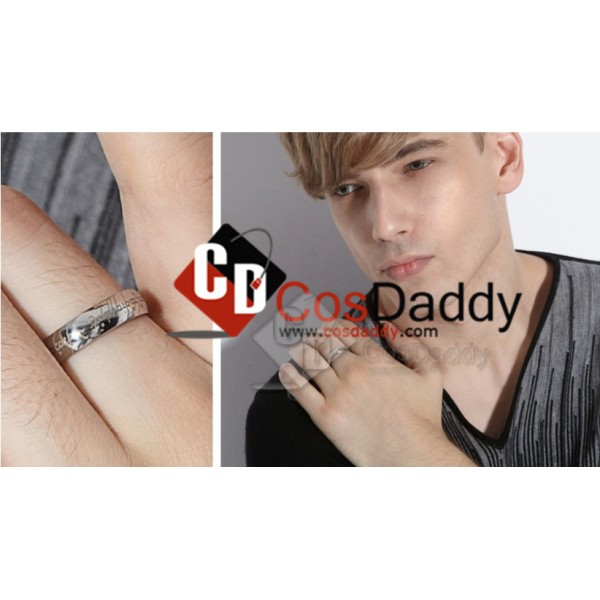 The Lord of the Rings Tungsten Carbide Ring Two Colors