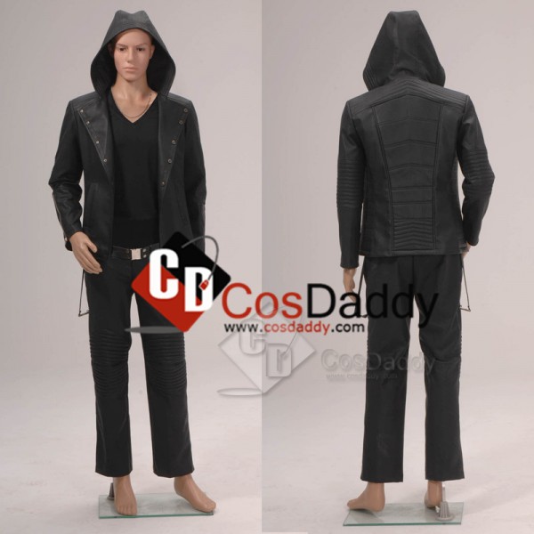 The Mortal Instruments: City of Bones Jace Wayland Black Jacket Cosplay Costume