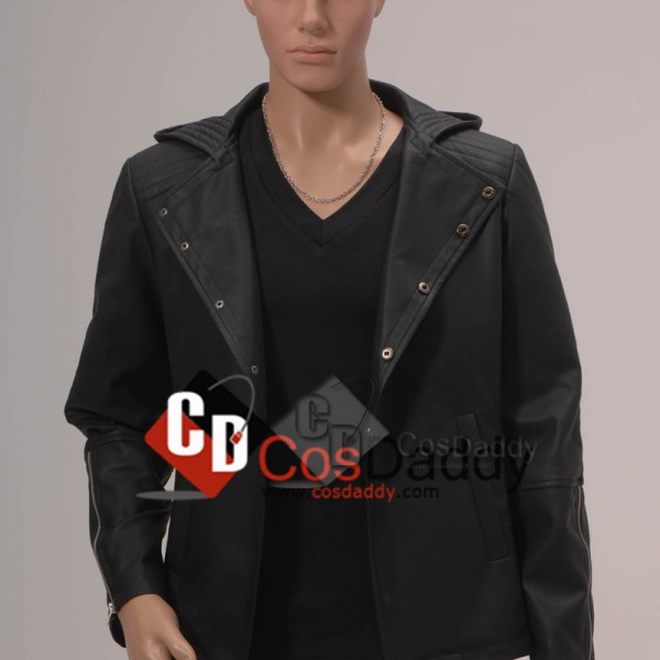 The Mortal Instruments: City of Bones Jace Wayland Black Jacket Cosplay Costume