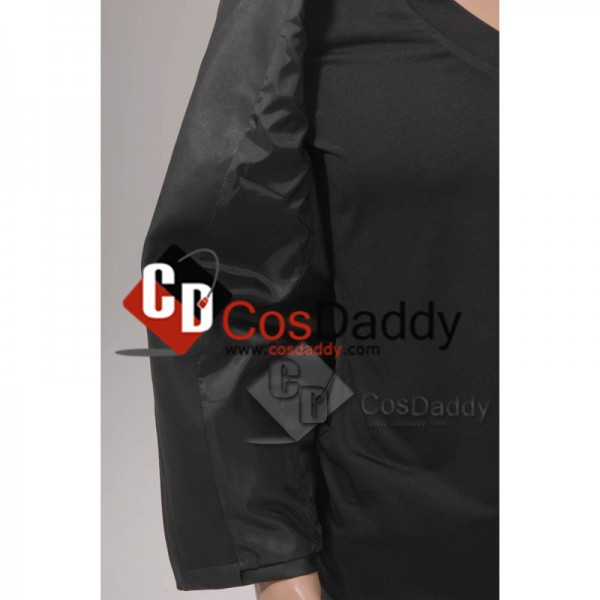 The Mortal Instruments: City of Bones Jace Wayland Black Jacket Cosplay Costume