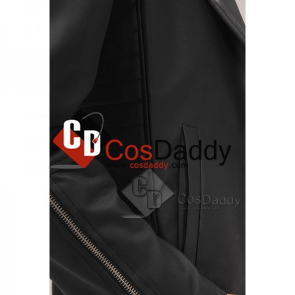 The Mortal Instruments: City of Bones Jace Wayland Black Jacket Cosplay Costume