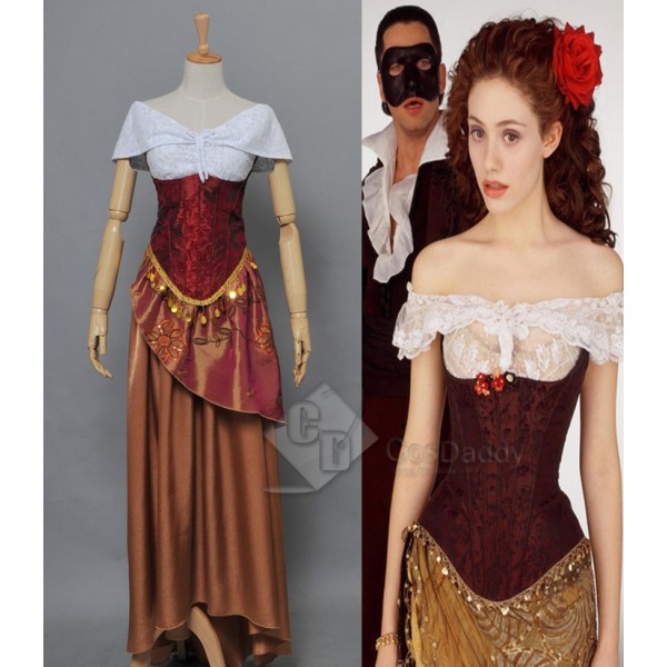 The Phantom of the Opera Christine Daae Dress Cosplay Costume