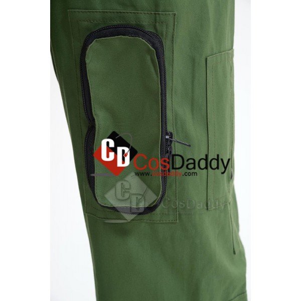 Top Gun Maverick Pete Mitchell Flight Suit Mens Jumpsuit Cosplay Costume 
