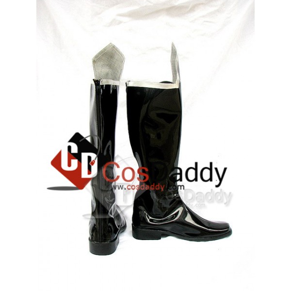 Trinity Blood Black Cosplay Boots Shoes Custom Made