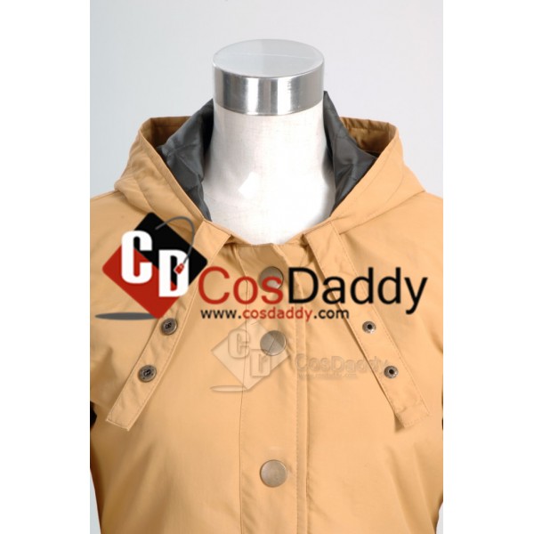 Twilight New Moon Bella Tan Long Coat Jacket Cosplay Costume