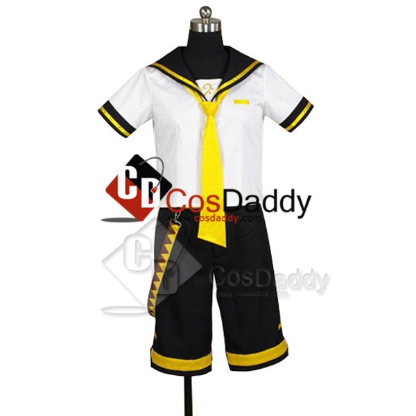 Vocaloid 2 Len Kagamine Boy Cosplay Costume 