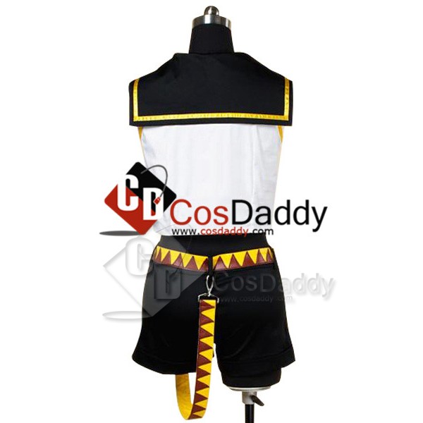 Vocaloid 2 Rin Kagamine Girl Cosplay Costume 