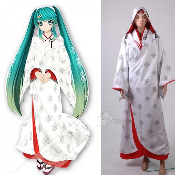 Vocaloid Hatsune Yuki Miku 2013 Kimono Cosplay Costume