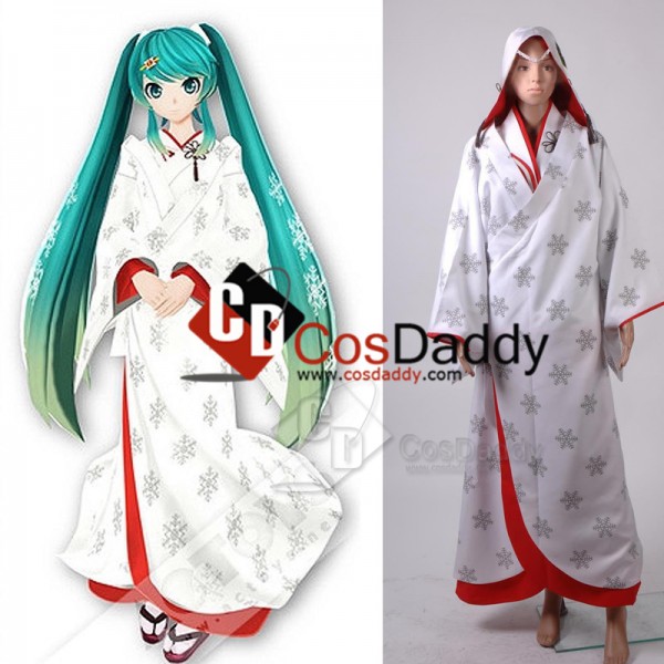 Vocaloid Hatsune Yuki Miku 2013 Kimono Cosplay Cos...