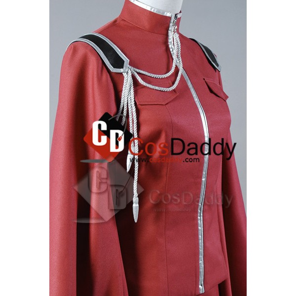 Vocaloid Meiko Senbon Sakuras Dress Uniform Cosplay Costume 