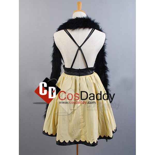 Vocaloid RIN Trickery Casino Dress Scarf Set Party Cosplay Costume