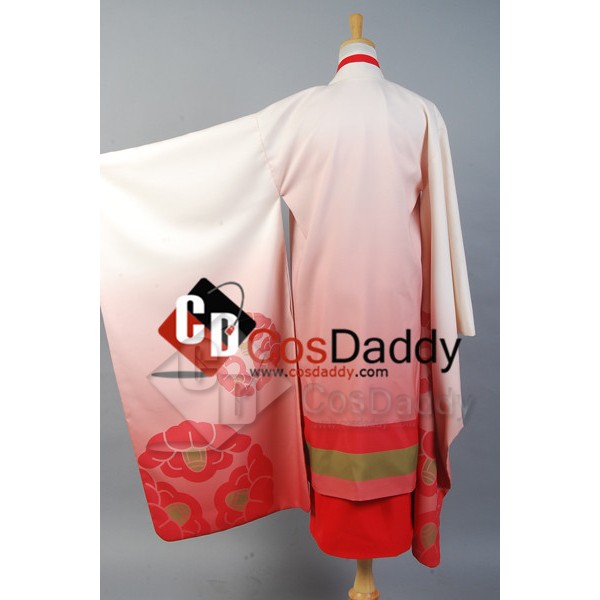Vocaloid Senbon Sakura Meiko Kimono Cosplay Costume 