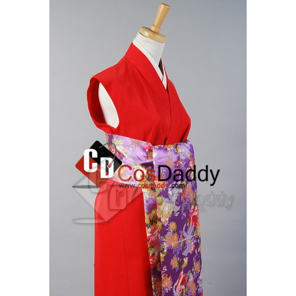 Vocaloid Senbon Sakura Meiko Kimono Cosplay Costume 
