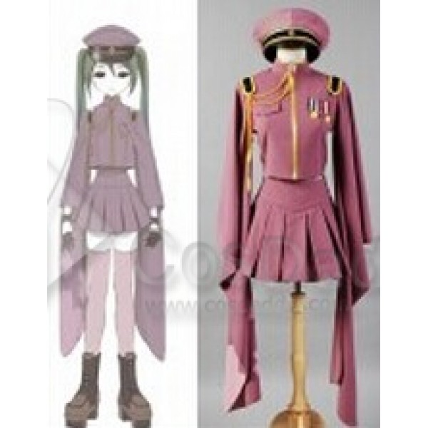 Vocaloid Senbon Sakuras Zakura Miku Uniform Dress Cosplay Costume 