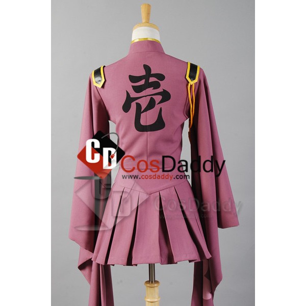 Vocaloid Senbon Sakuras Zakura Miku Uniform Dress Cosplay Costume 